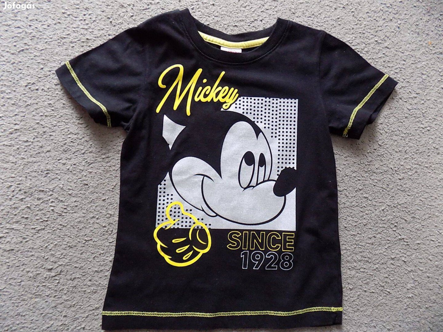 Mickey egér mintás póló 4 évesre