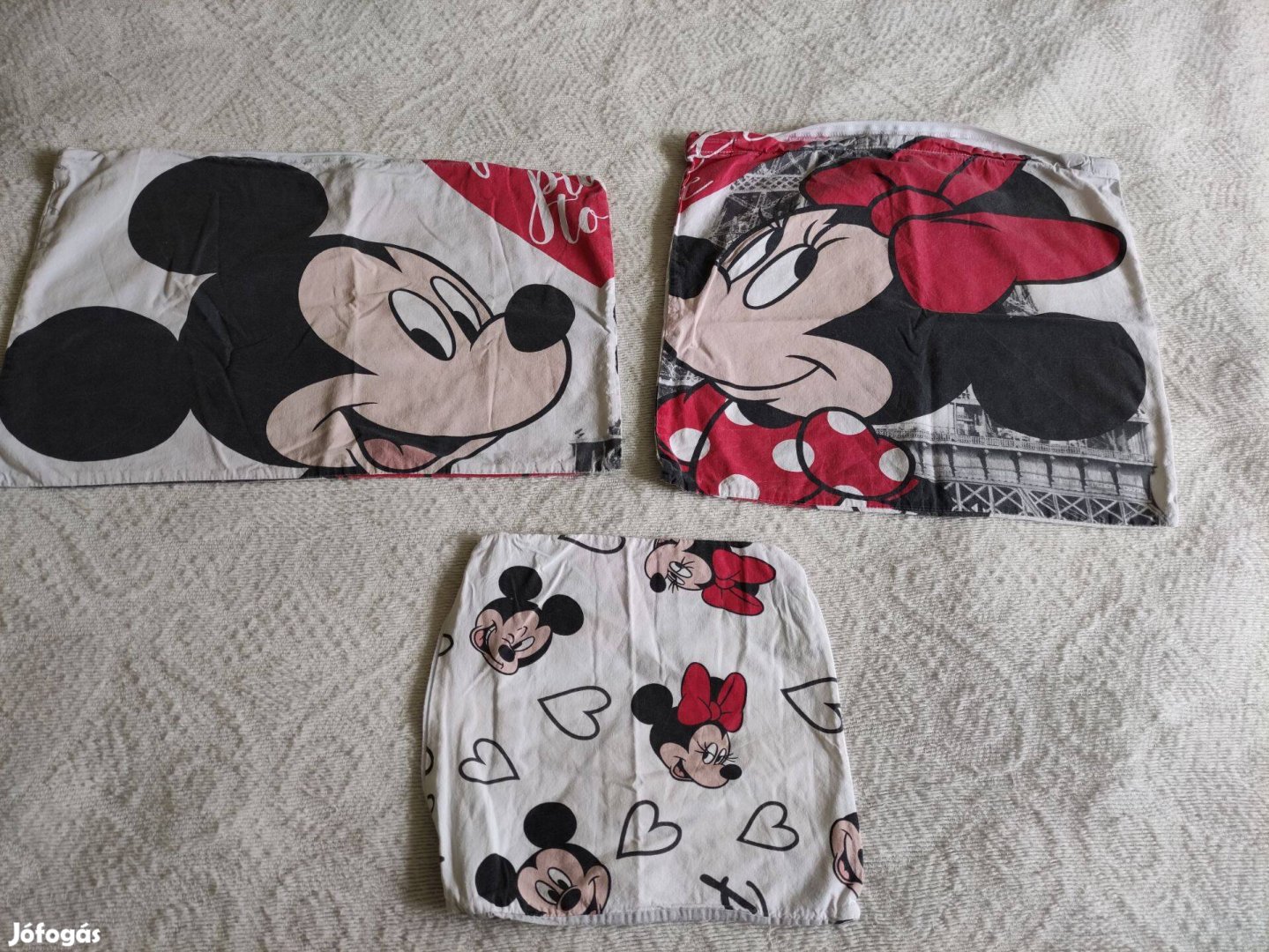 Mickey egeres 3 db gyerek kispárna