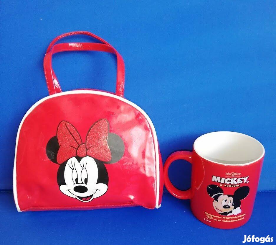 Mickey egeres bögre és táska