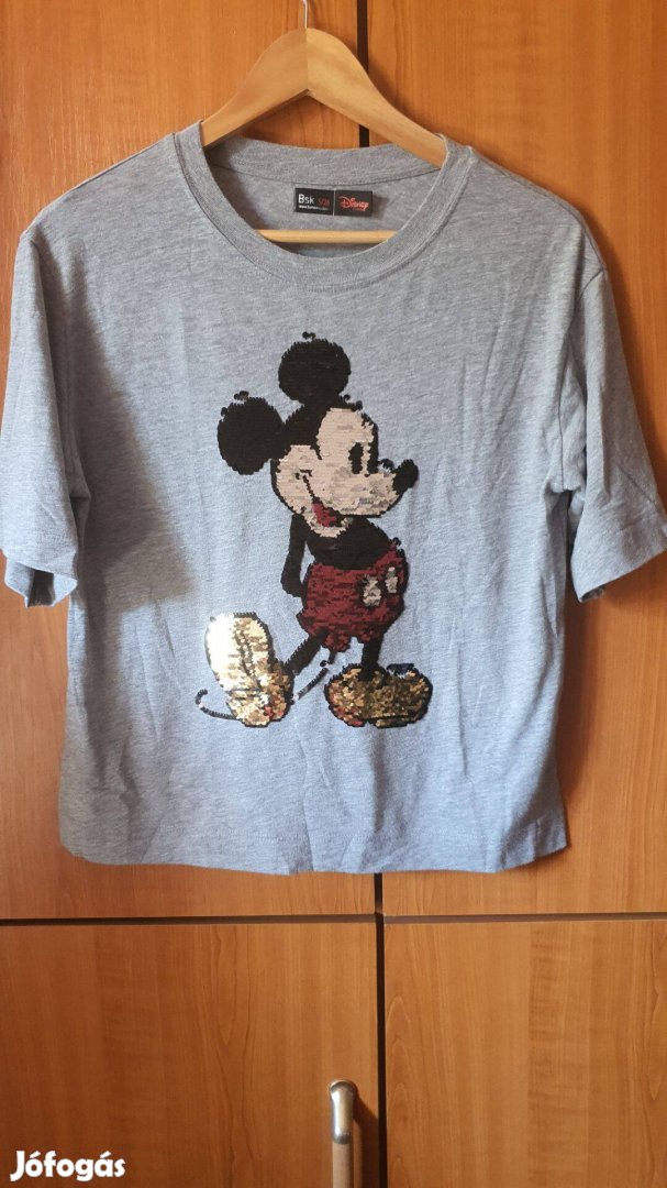 Mickey egeres női flitteres felső