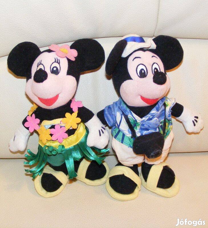 Mickey és Minnie egér plüss figurák