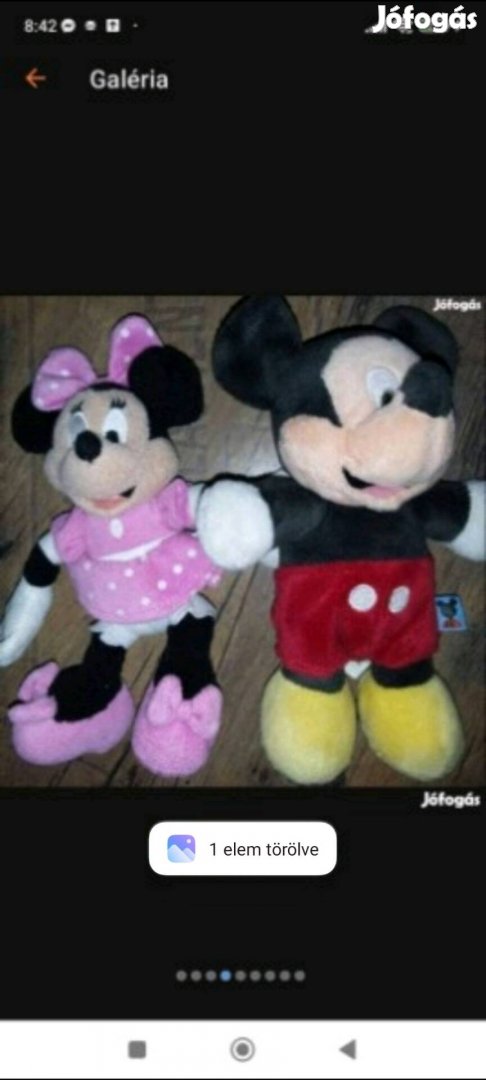 Mickey és Minnie mouse 