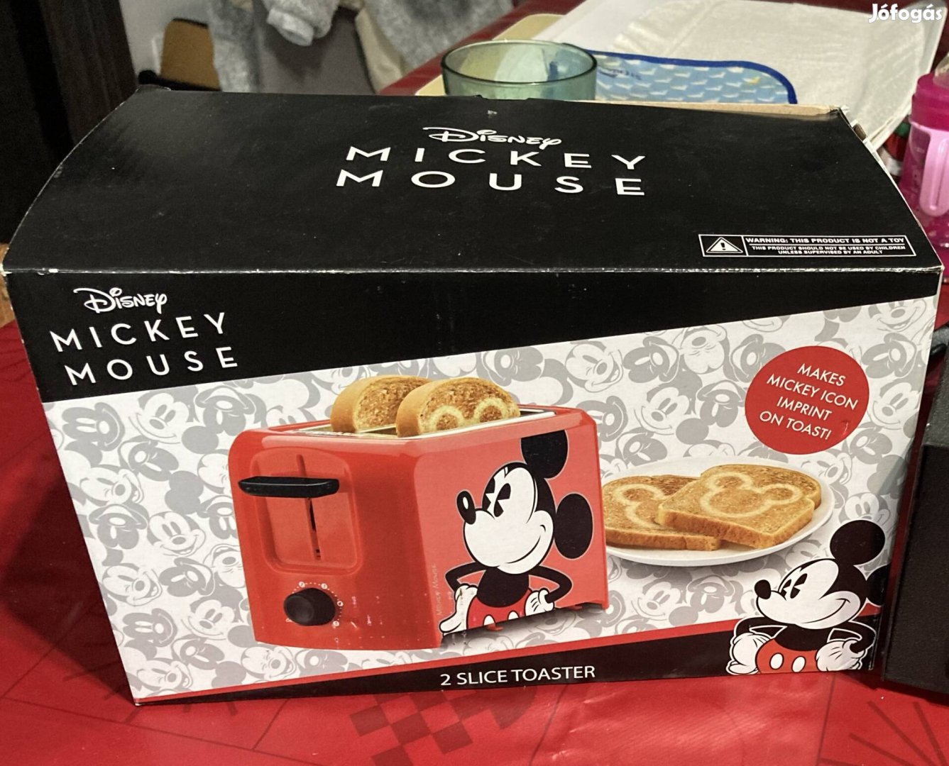 Mickey mouse egér kenyérpirító kenyér pirító