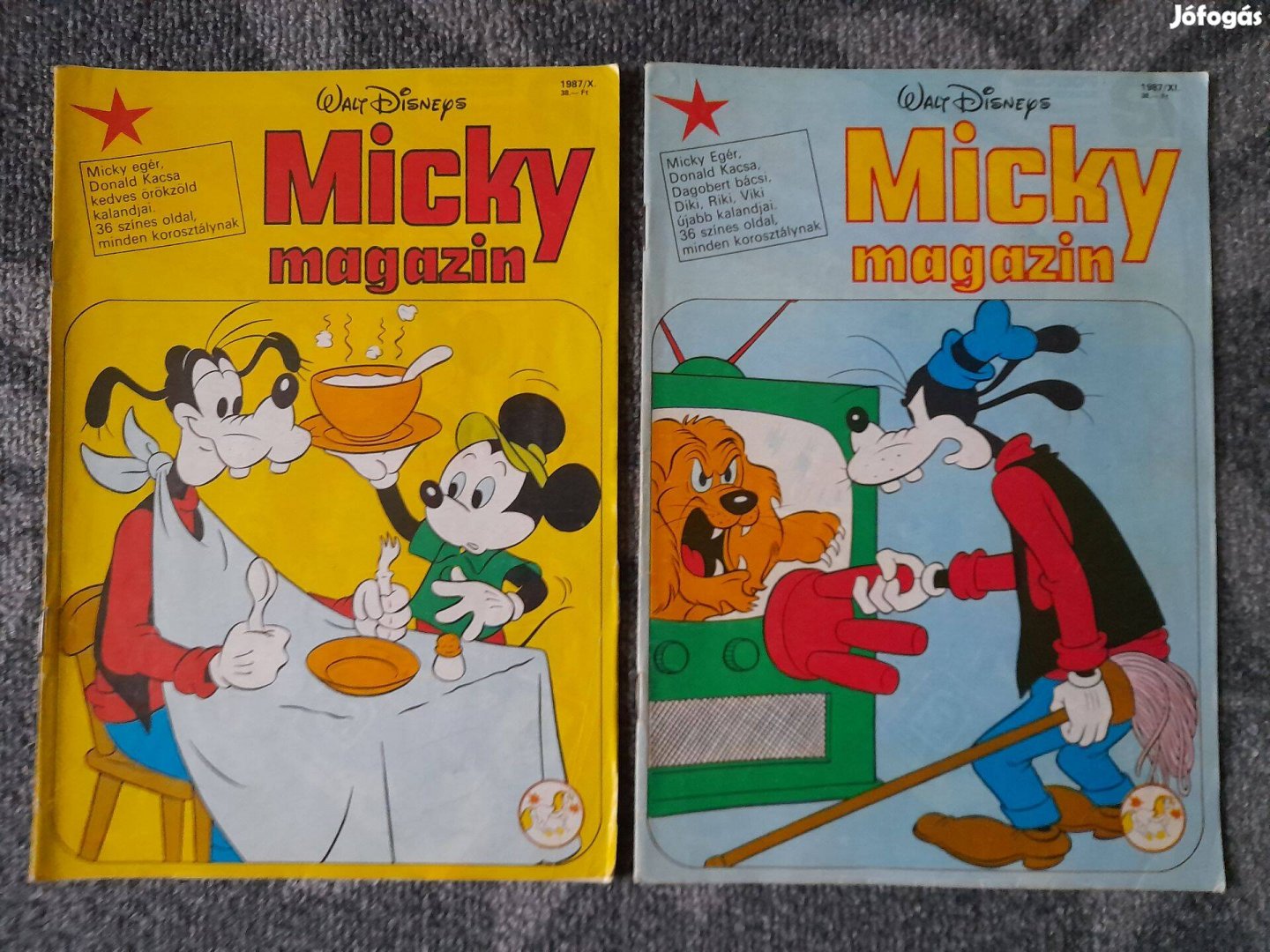 Micky magazin 2 db (külön is)