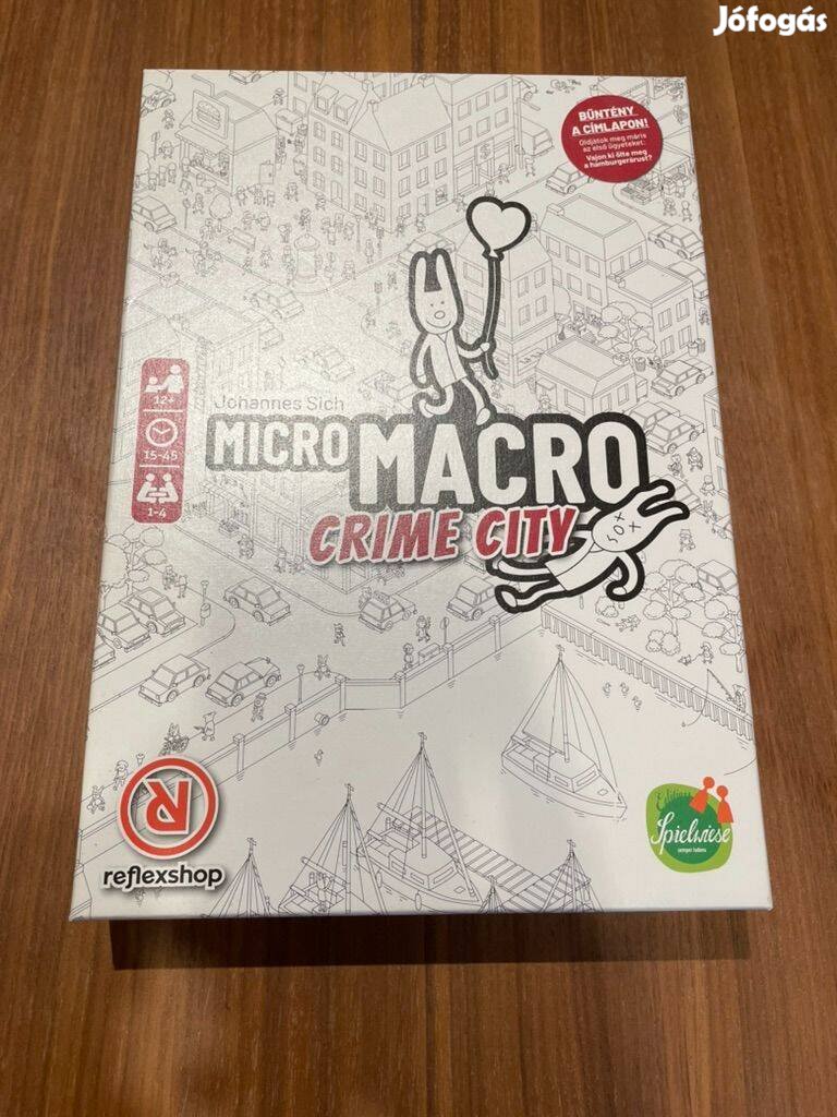 Micro Macro Crime City társasjáték