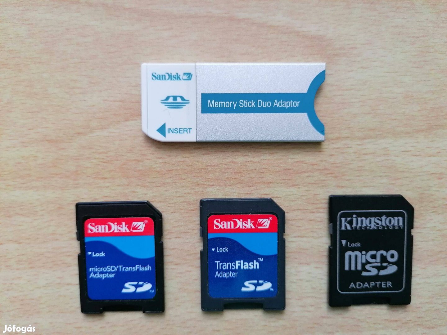 Micro SD és MS Duo kártya adapter