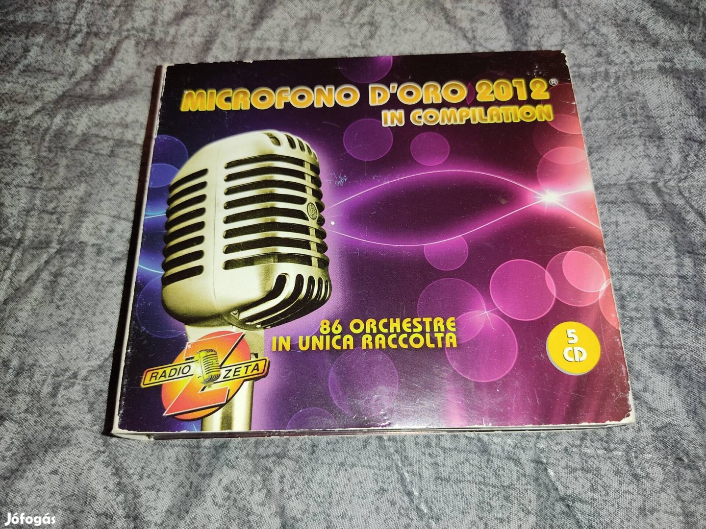 Microfono D'Oro 2012 In Compilation (5CD)(Olasz dalokkal)