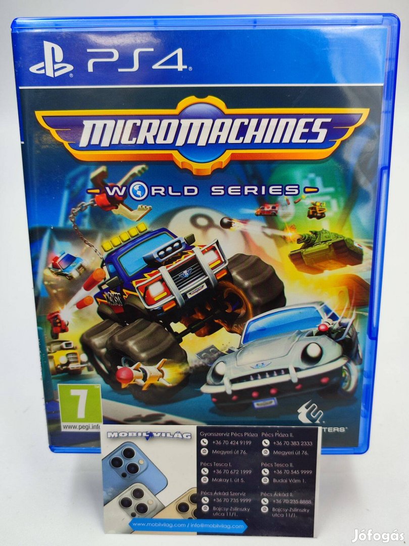 Micromachines World Series PS4 Garanciával #konzl1314