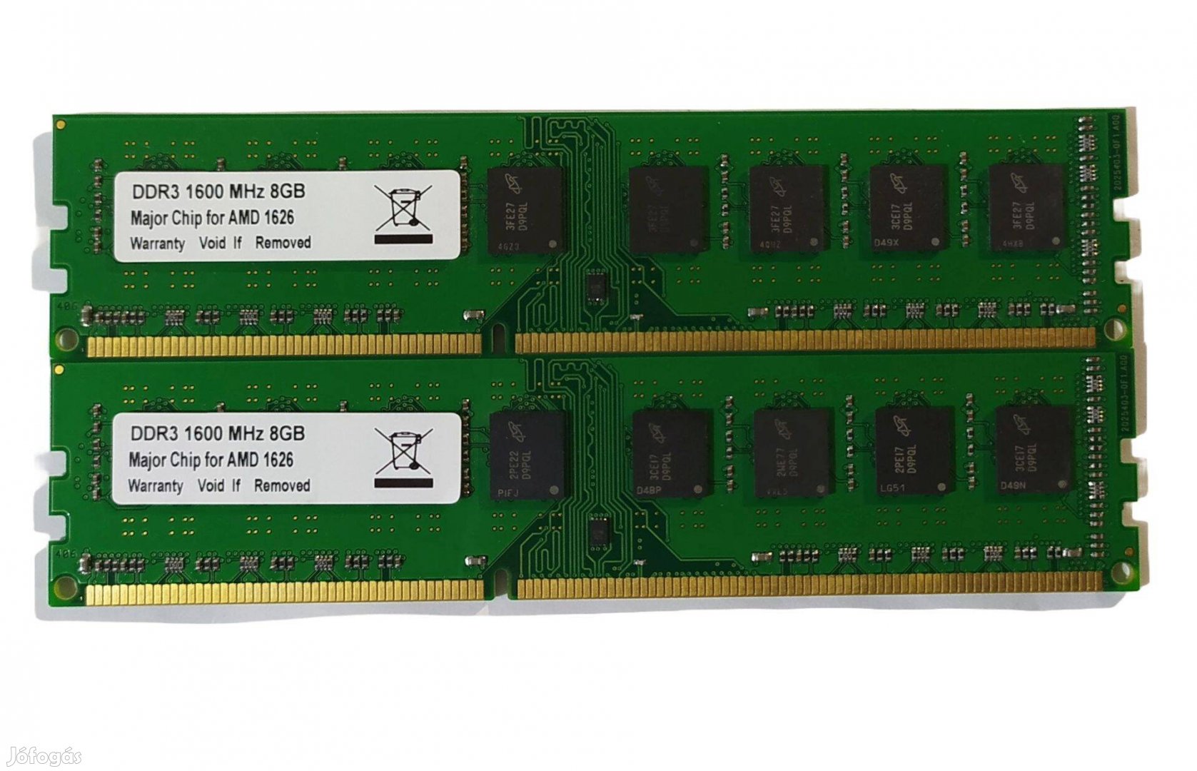 Micron 16GB (2x8GB) DDR3 1600MHz memória / AMD