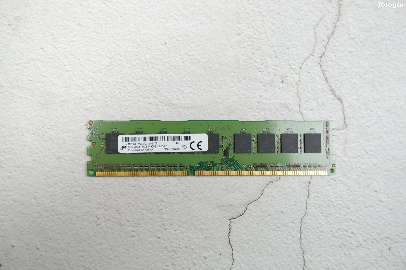 Micron 8GB DDR3 1866MHz RAM memória MT18JSF1G72Az-1G9E1ZE