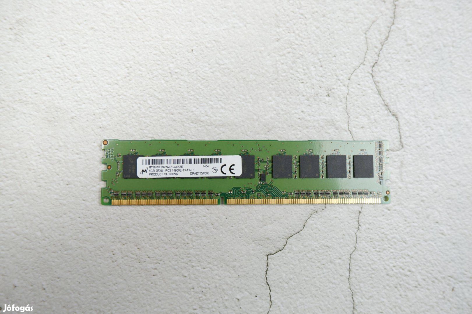 Micron 8GB DDR3 1866MHz RAM memória MT18JSF1G72Az-1G9E1ZE
