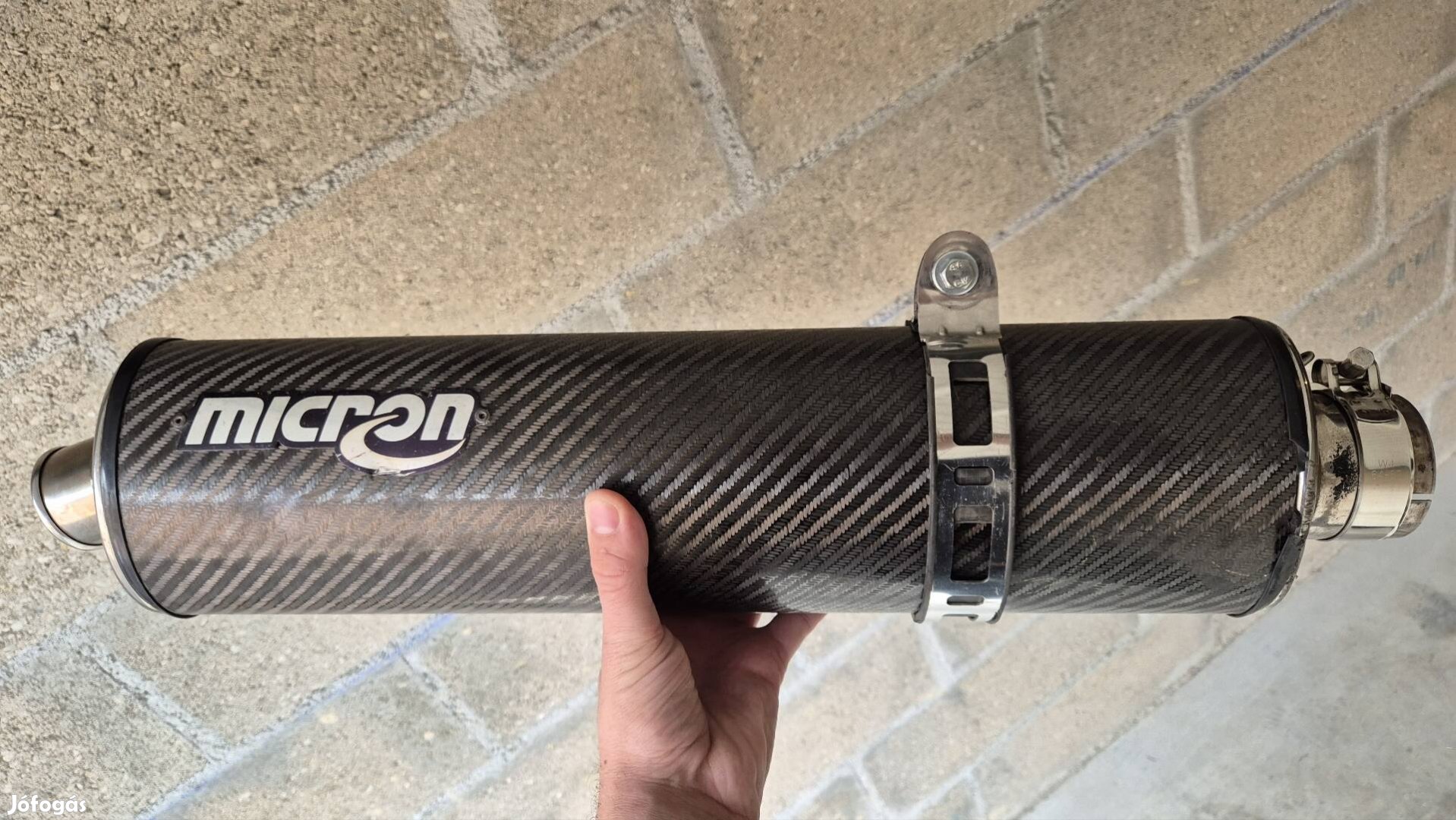 Micron Carbon sport motor kipufogó