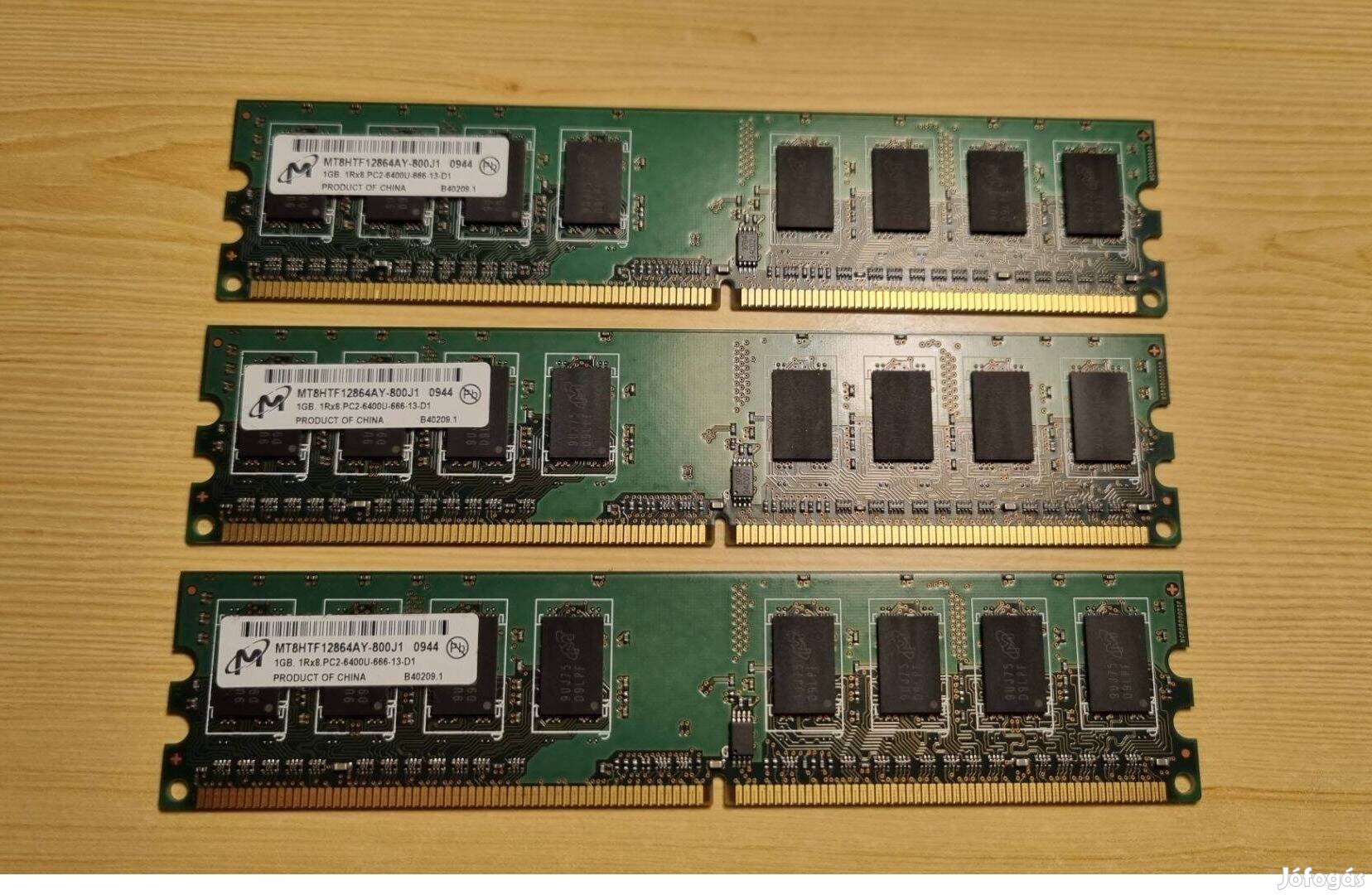 Micron DDR2 1GB RAM, memória