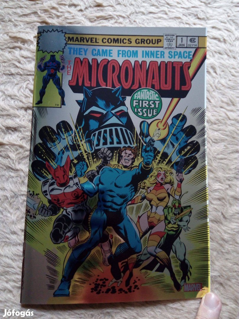 Micronauts facsimile (hasonmás-kiadás) képregény 1C. száma eladó!