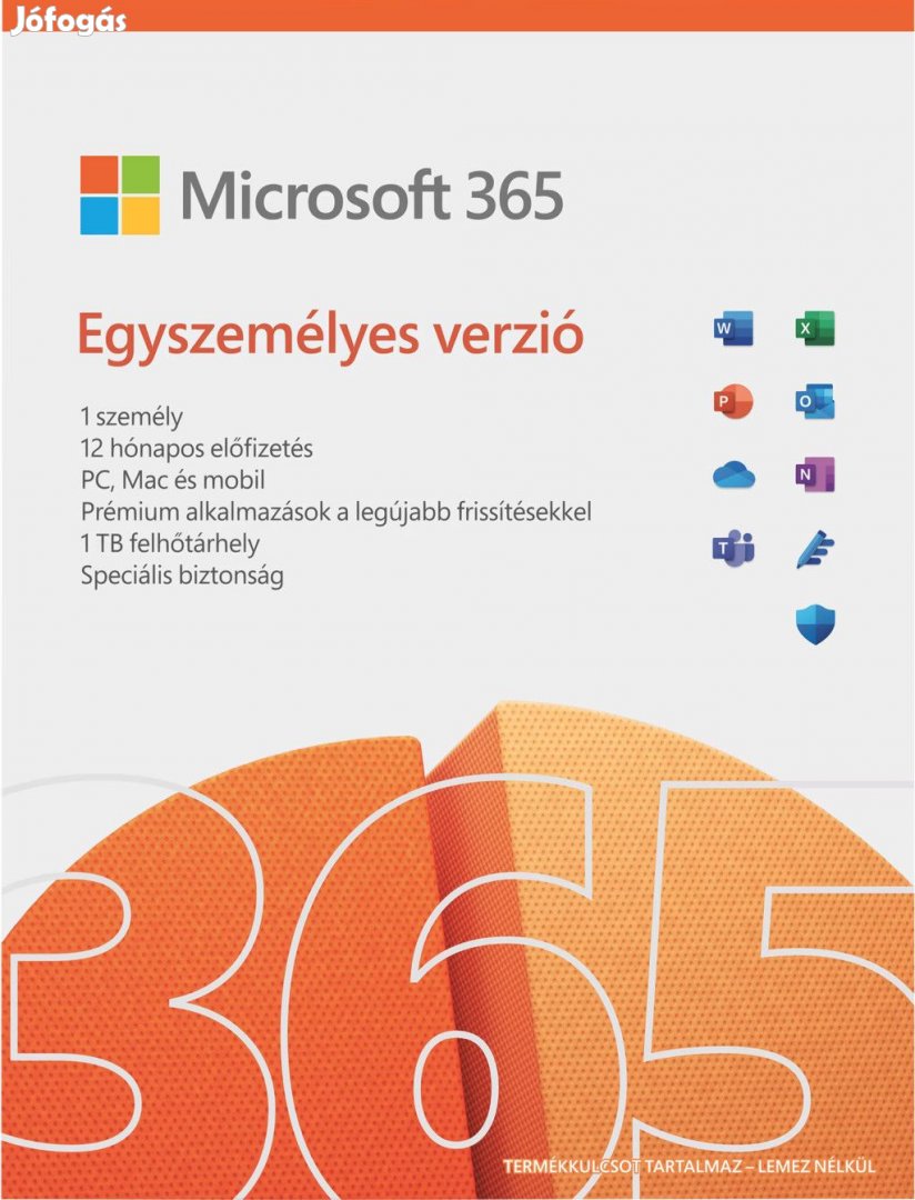 Microsoft 365 egyszemélyes verzió