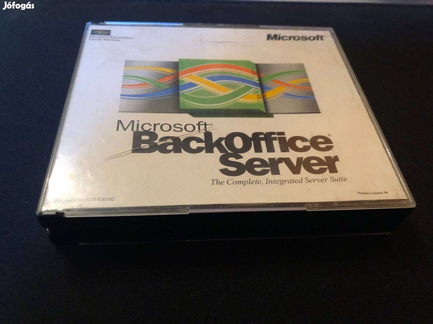 Microsoft Back Office Server 4.0, licensz kulccsal