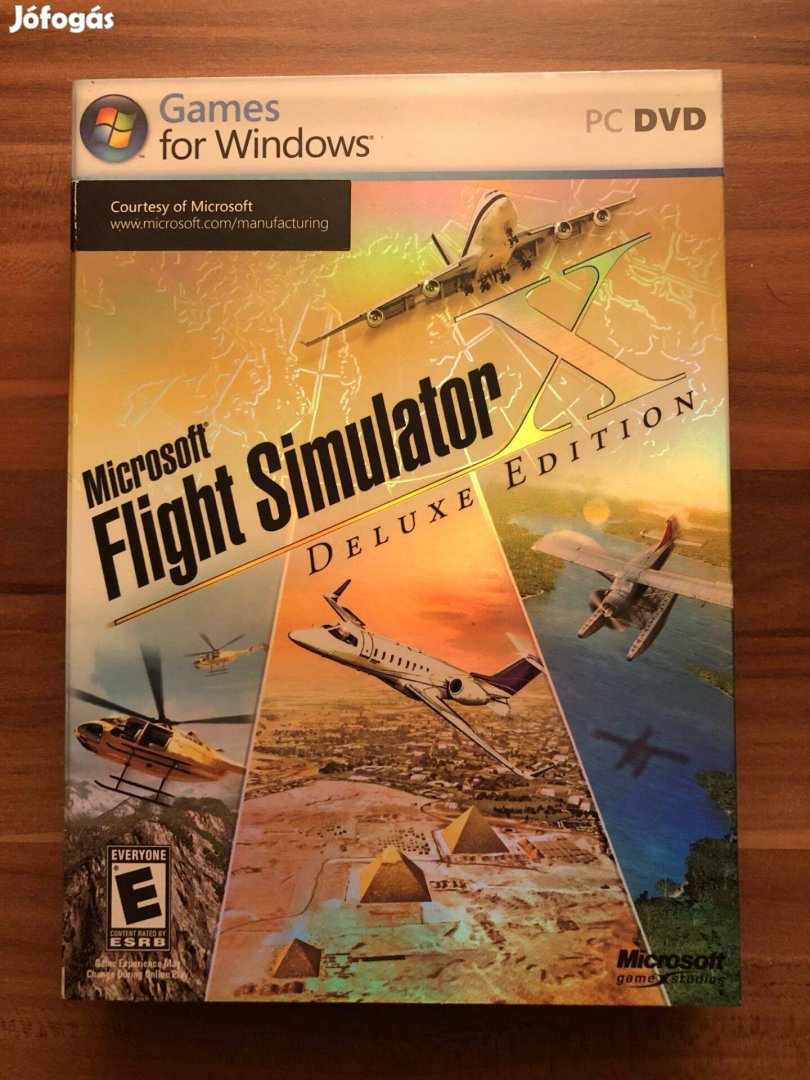 Microsoft Flight Simulator X Deluxe Edition, PC játék