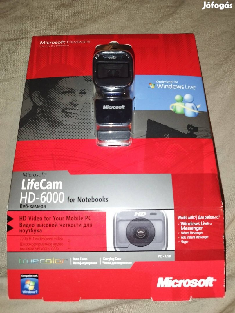 Microsoft Lifecam HD-6000 kamera