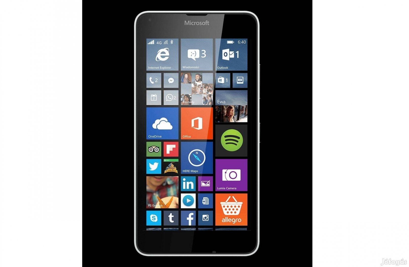 Microsoft Lumia 640 LTE Fekete