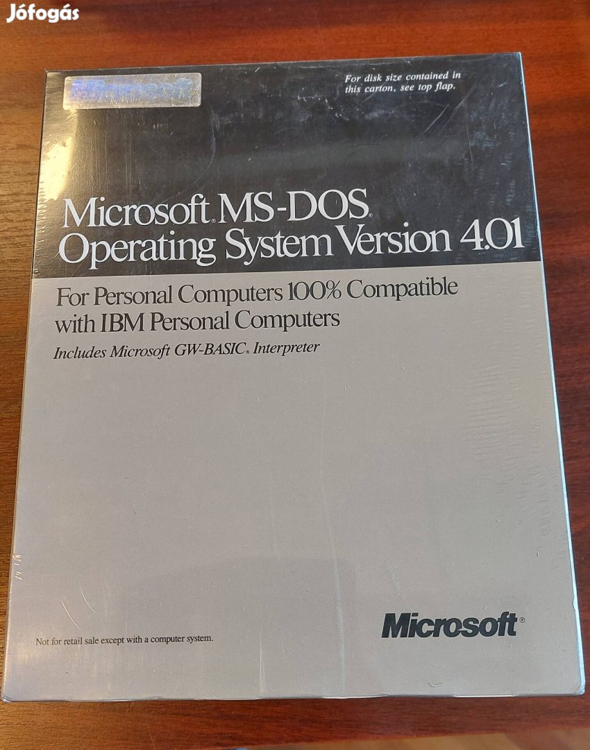Microsoft MS-DOS 4.01 bontatlan