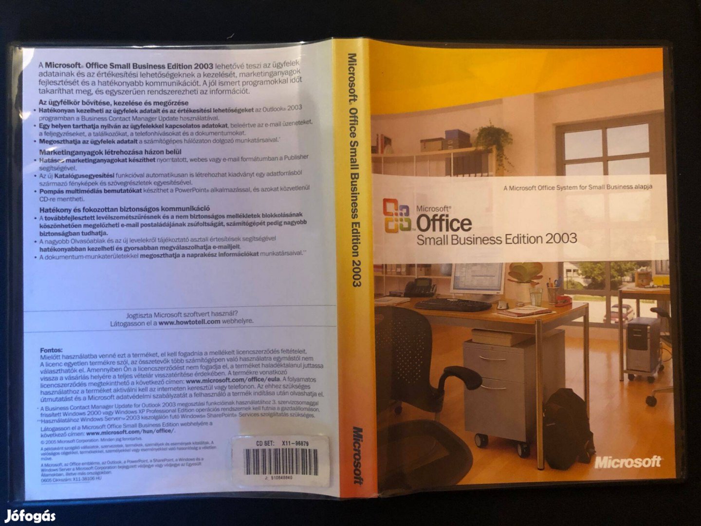 Microsoft Office Small Business Edition + licensz kulcs