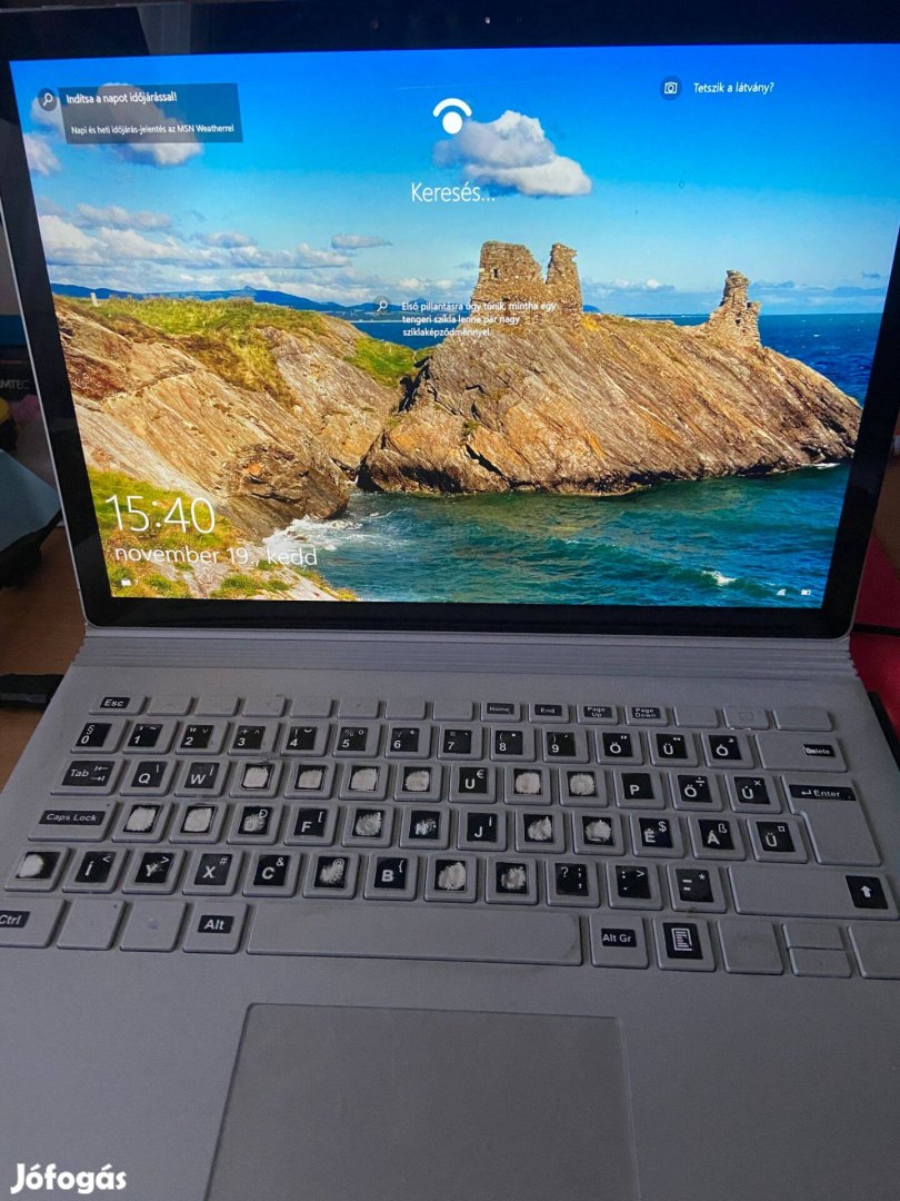 Microsoft Surface Book Notebook / Tablet 13,5", 3200x2000