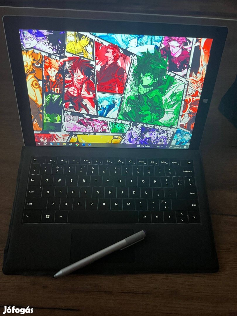 Microsoft Surface i5 laptop tablet 12" 2K! 8GB 256SSD Dokkoló ceruza