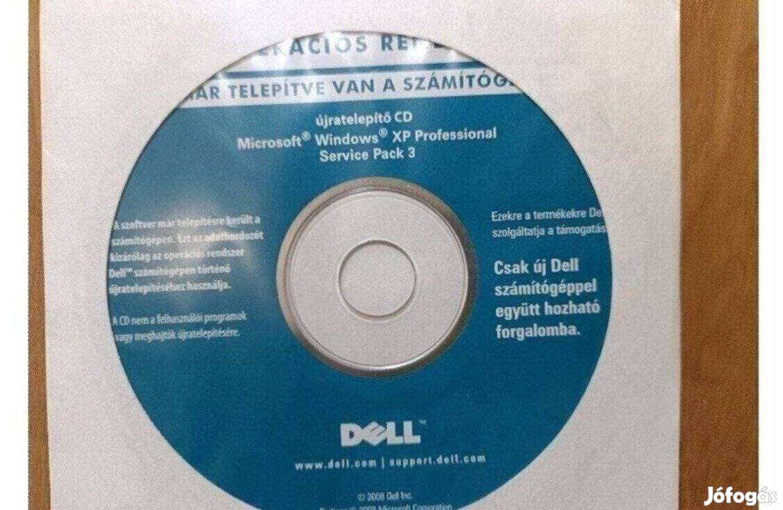 Microsoft Windows XP Professional operációs rendszer új
