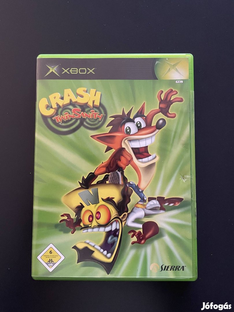 Microsoft Xbox Classic Crash Twinsanity Bontatlan!