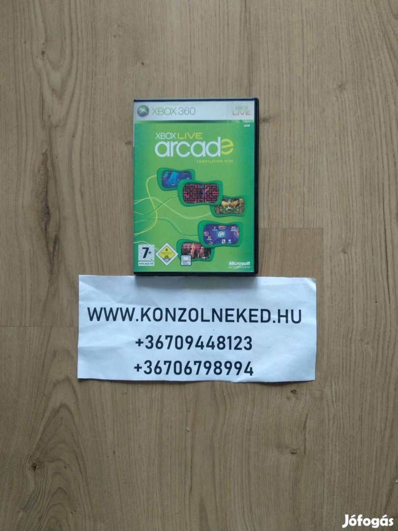 Microsoft Xbox Live Arcade eredeti Xbox 360 játék