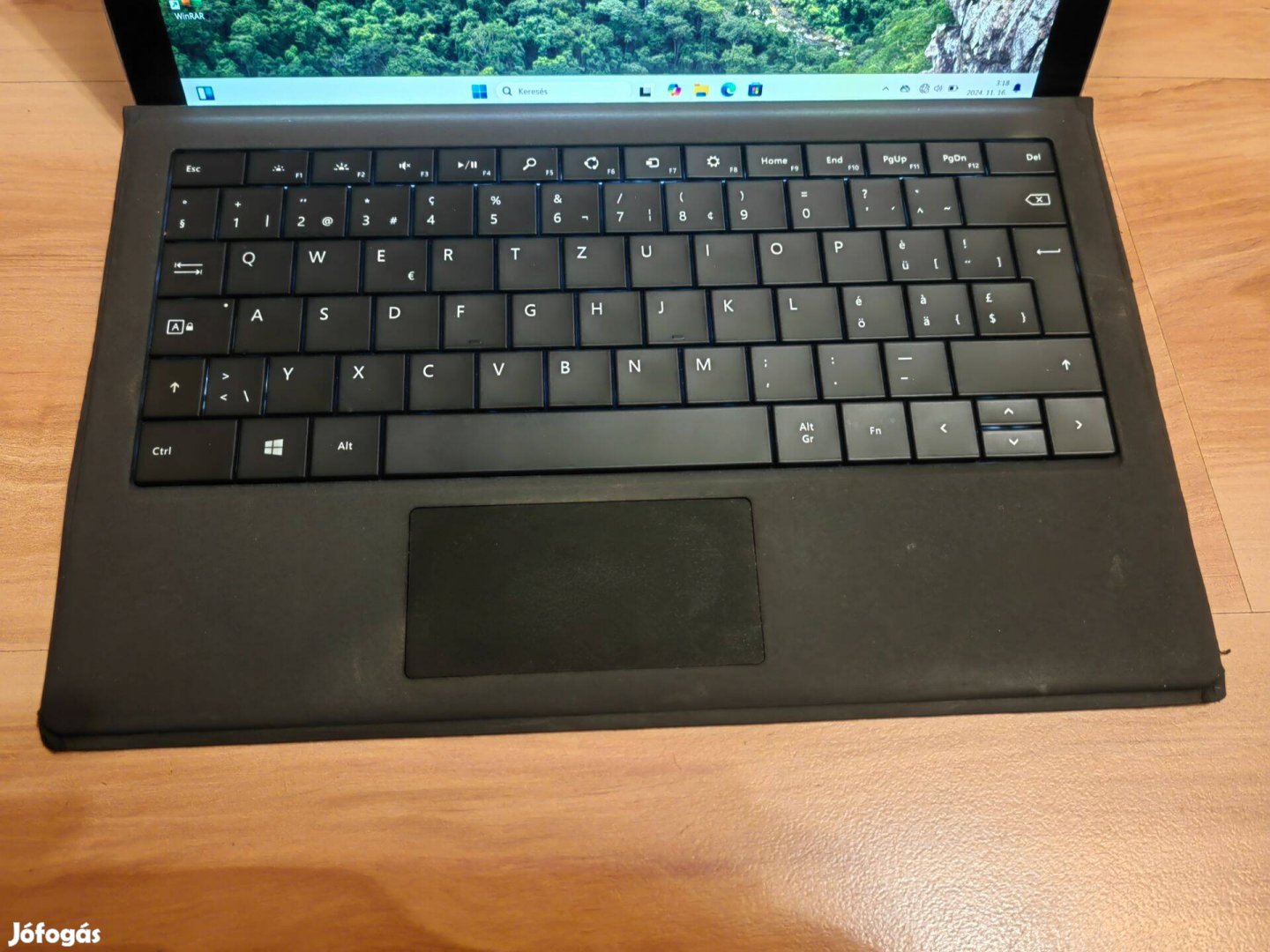 Microsoft surface Pro 4 i7 6650u, 12,3" érintőkijelző, 8gb ram, 256gb