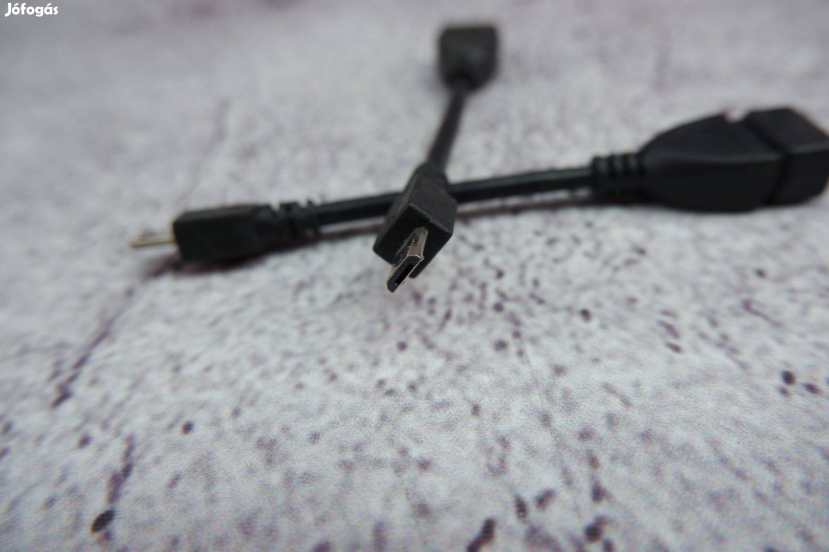 Microusb-USB Otg kábel Microusb apa USB anya