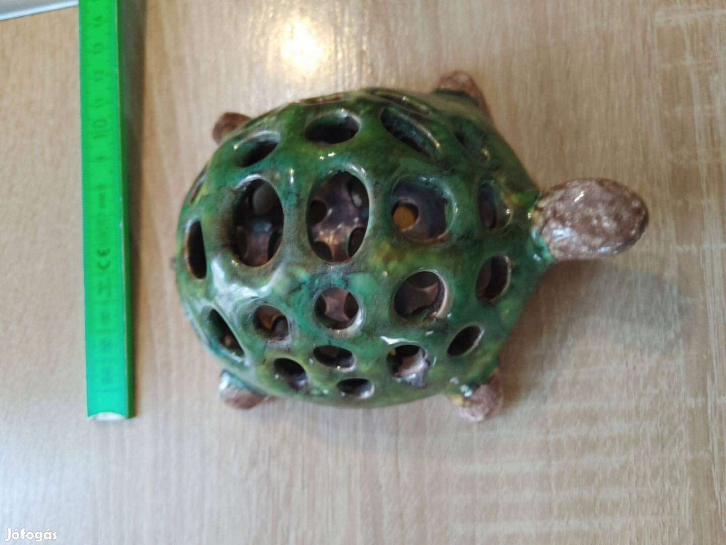 Mid Century porcelán teknős