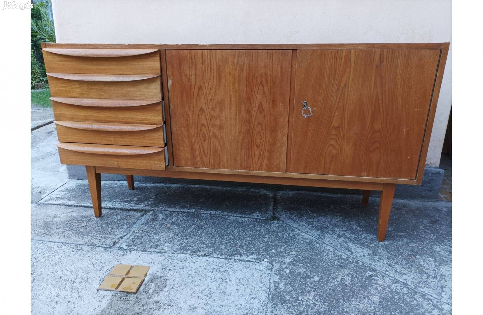 Mid century formatervezett sideboard by Franz Ehrlich 602 K