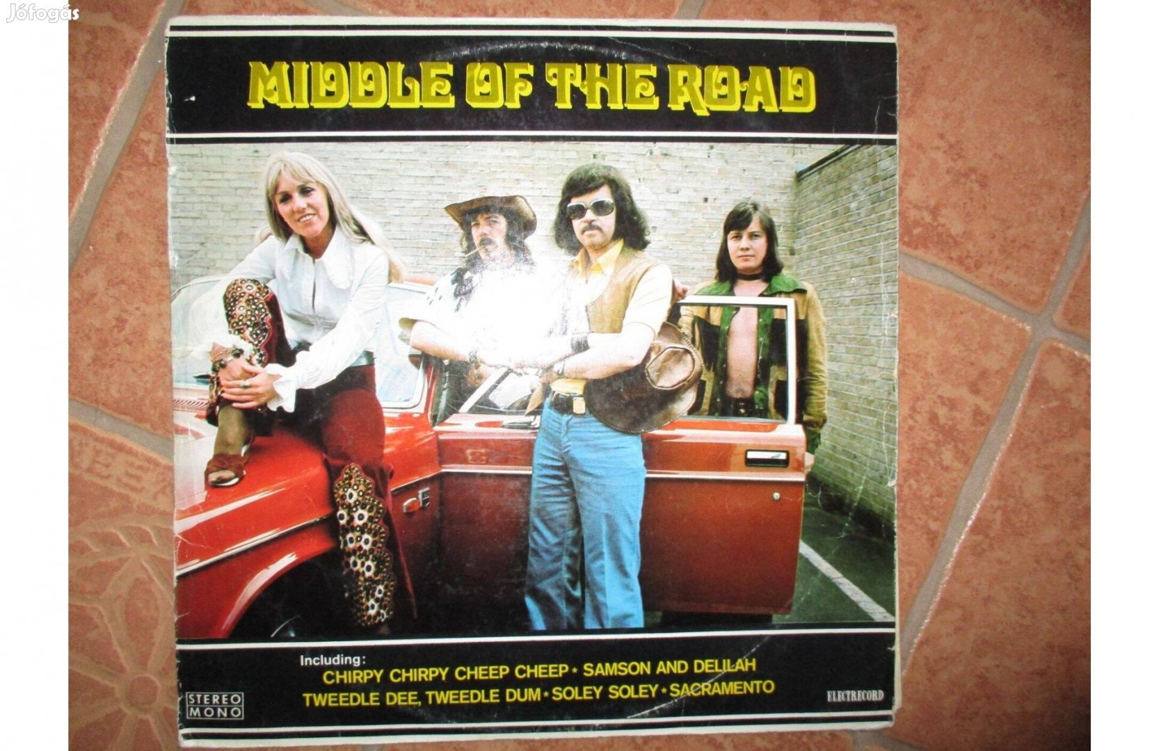 Middle of the road bakelit hanglemez eladó