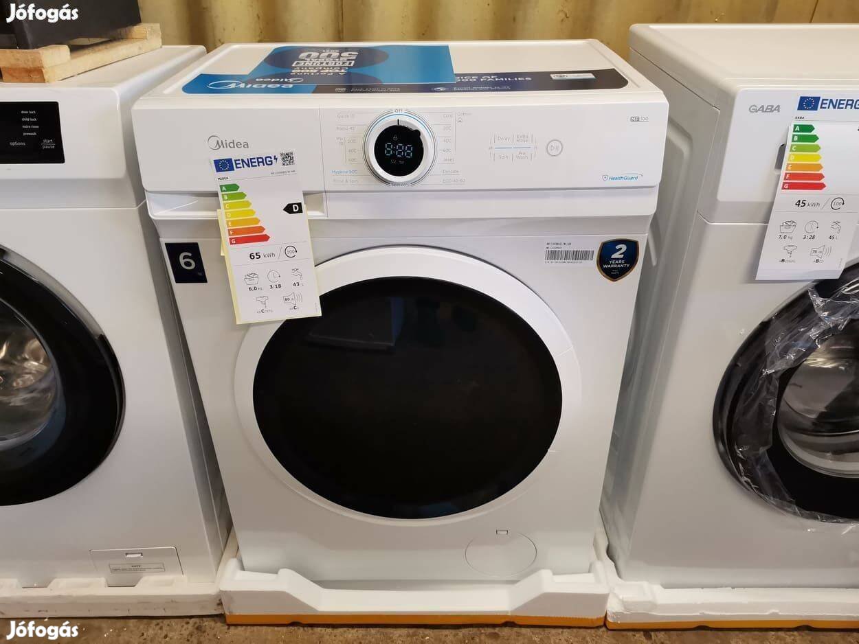 Midea 6 kg mosógép 5 év garanciával Áruhitelre is eladó