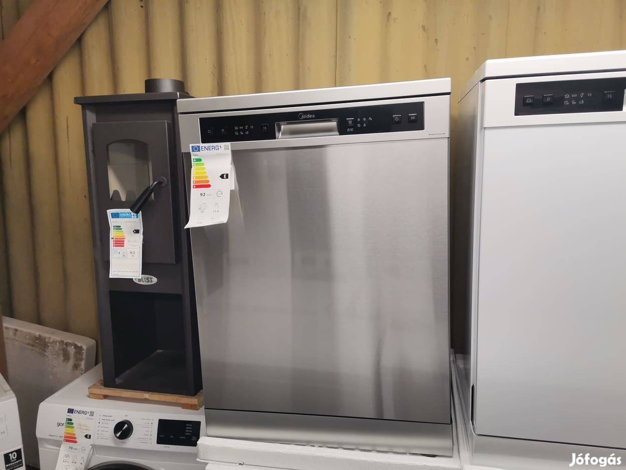 Midea Inox 12 terítékes mosogatógép 5 év garancia Áruhitelre is