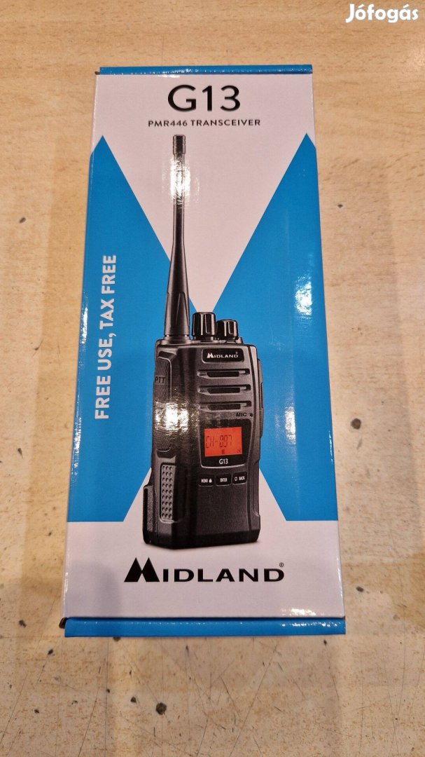 Midland G13 ipari PMR rádió Walky-Talky