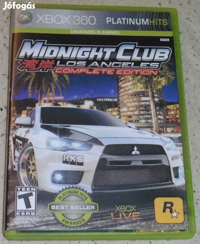 Midnight Club - Los Angeles Complete Gyári Xbox 360, Xbox ONE Játék