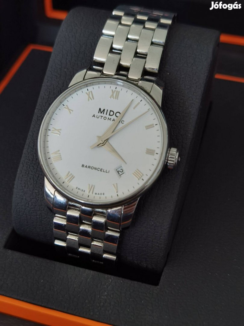 Mido Baroncelli Gent II svájci ETA automata karóra