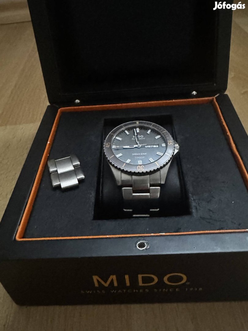 Mido Ocean Star Captain V 200m titanium 43mm csere is