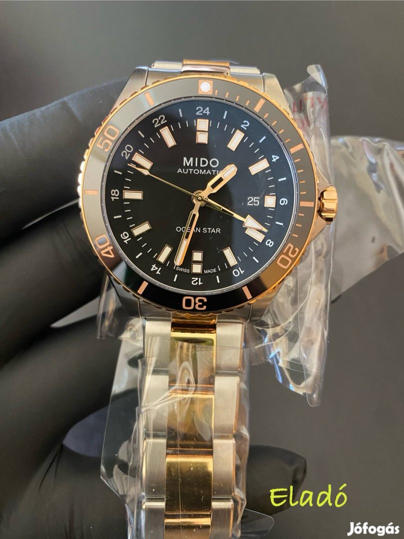 Mido Ocean Star GMT  Rose Gold