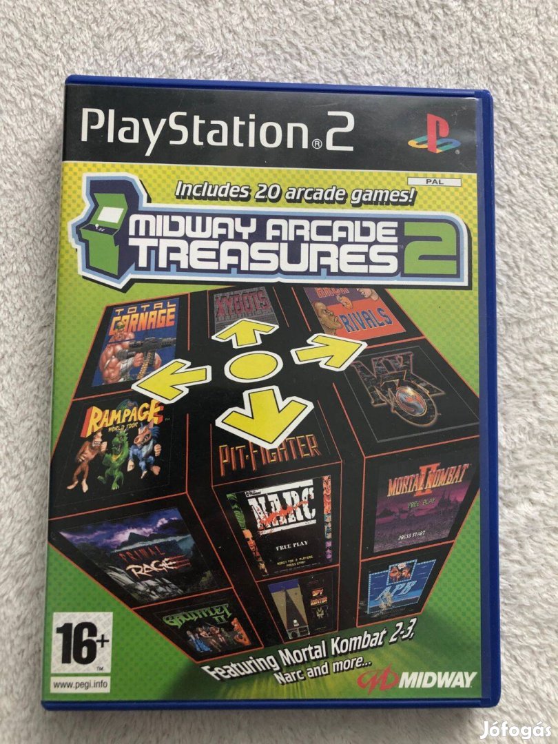 Midway Arcade Treasures 2 Ps2 Playstation 2 játék