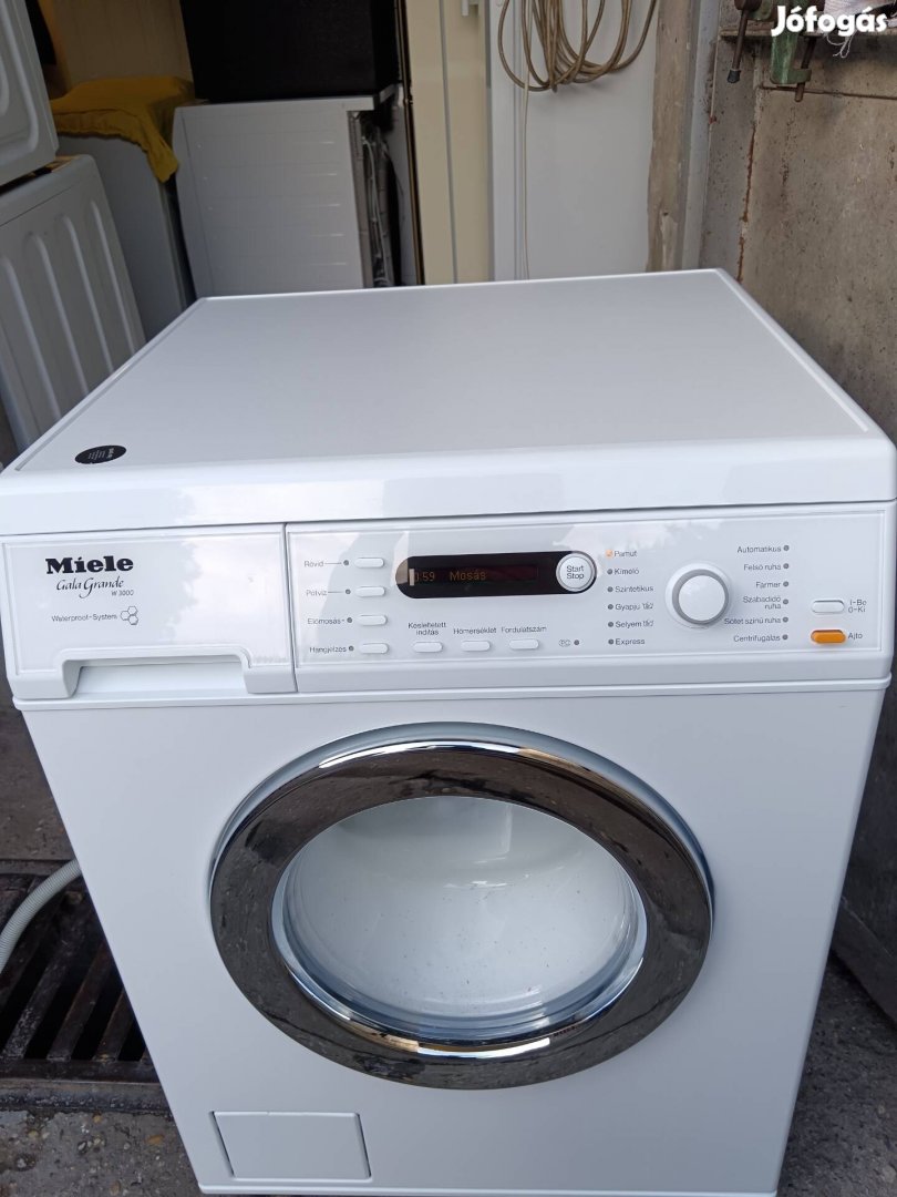 Miele Gala Grande W3000 8kg mosógép szép újszerű állapotban 