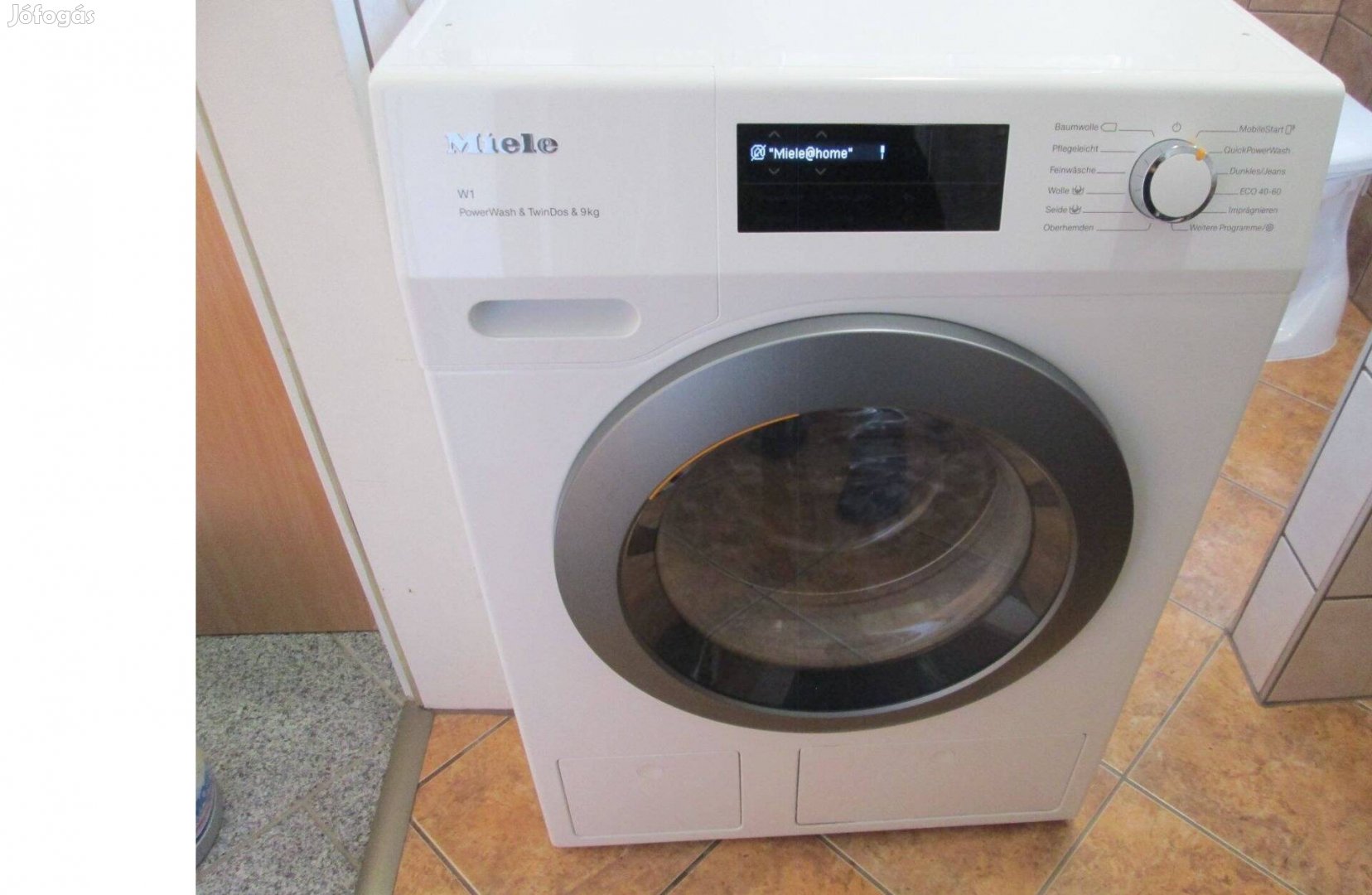 Miele Power Wash&Twin Dos & 9kg mosógép újszerű állapotban