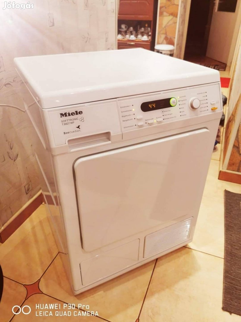 Miele Softtronic T 8827 WP Hőszivattyús Szarítógep! 8 kilós!.  