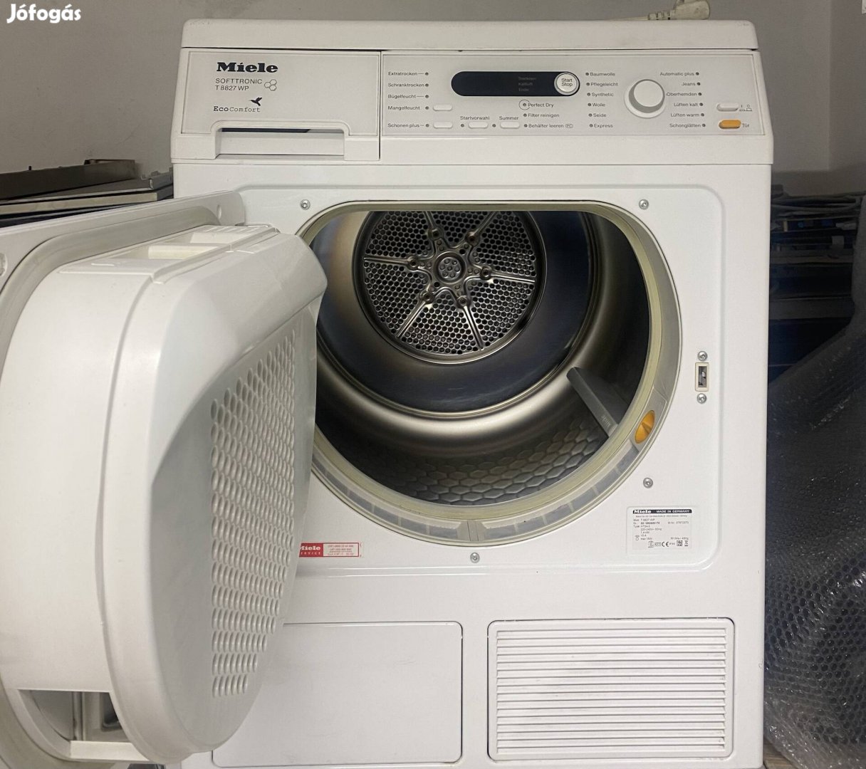 Miele T 8827 WP hőszivattyús szárítógép garanciával