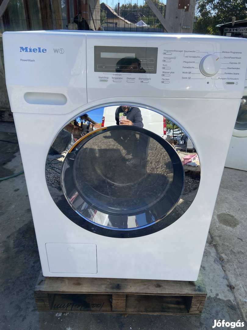 Miele W1 Powerwash 1-8kg Gőzprogram