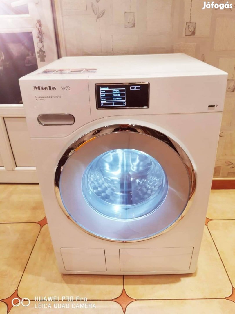 Miele W1 WMV960WPS Gőzölős Mosógep!210 Üzemóra!