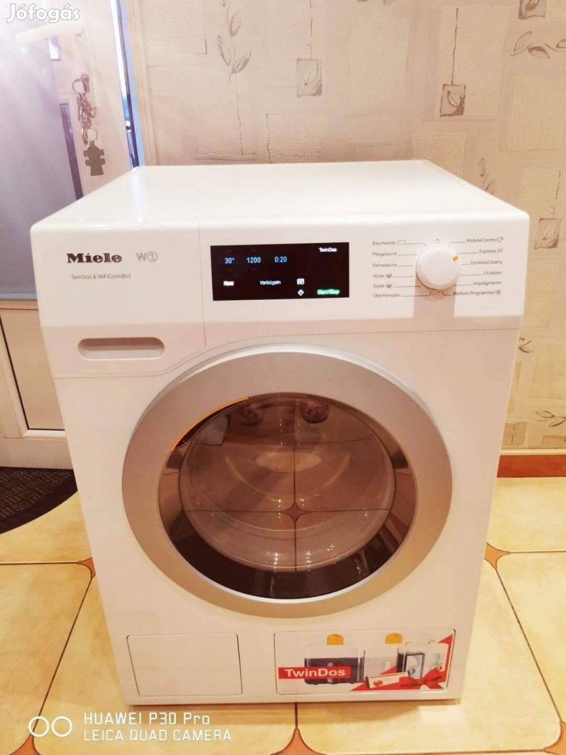 Miele W1  Wce 670 VCS Új típusú Mosógep.8 kg! Újszerű!